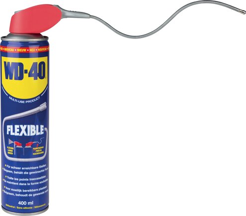 Exemplary representation: WD-40 multifunctional oil (flexible spray can)